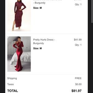Fashion Nova Gowns